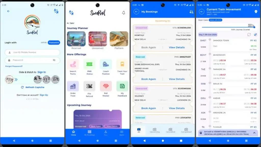 IRCTC Online Ticket Booking 2025: Discover the Exciting New Features Enhancing Your Travel Experience 4 Swarail App TechInBengali.Com